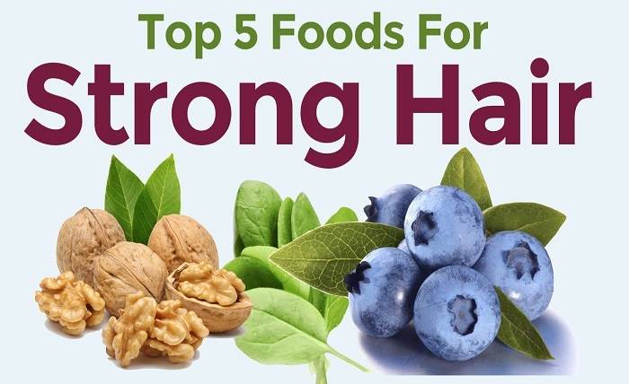 What are the 5 foods to prevent hair loss
