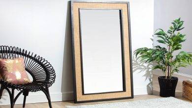The Styling Republic Oversized Rattan Mirror Collection